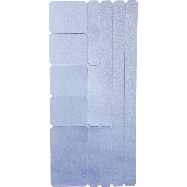 Wowow – reflektierendes Aufkleberset, silber