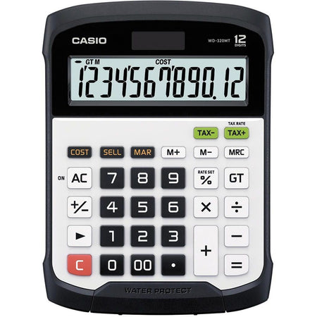 Casio - wasserdichter Tischrechner WD-320MT