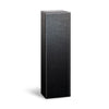Klika - Flaschenbox | Struktura vita | Pappe | 1 Flasche | 95x100x380mm | schwarz | 50 Stück