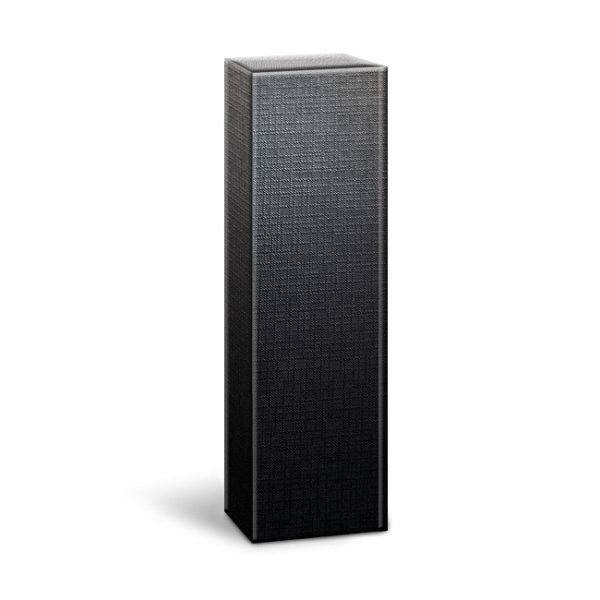 Klika - Flaschenbox | Struktura vita | Pappe | 1 Flasche | 95x100x380mm | schwarz | 50 Stück