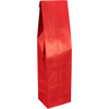 Seduction Kraft - Weinflaschenbeutel 1 Flasche 10x8x40cm Kraft 50 Stück Leuchtendes Rot