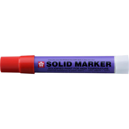 Sakura -  merkstift Solid Marker rood, brede punt