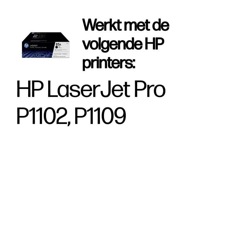 HP - Tonerkartusche ce285ad 85a schwarz 2x