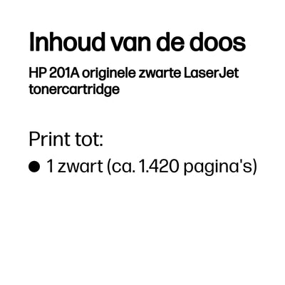 HP - Tonerkartusche cf400a 201a schwarz