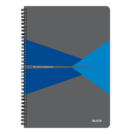 Leitz - Notizbuch, ft A4, Einband aus PP, liniert, blau
