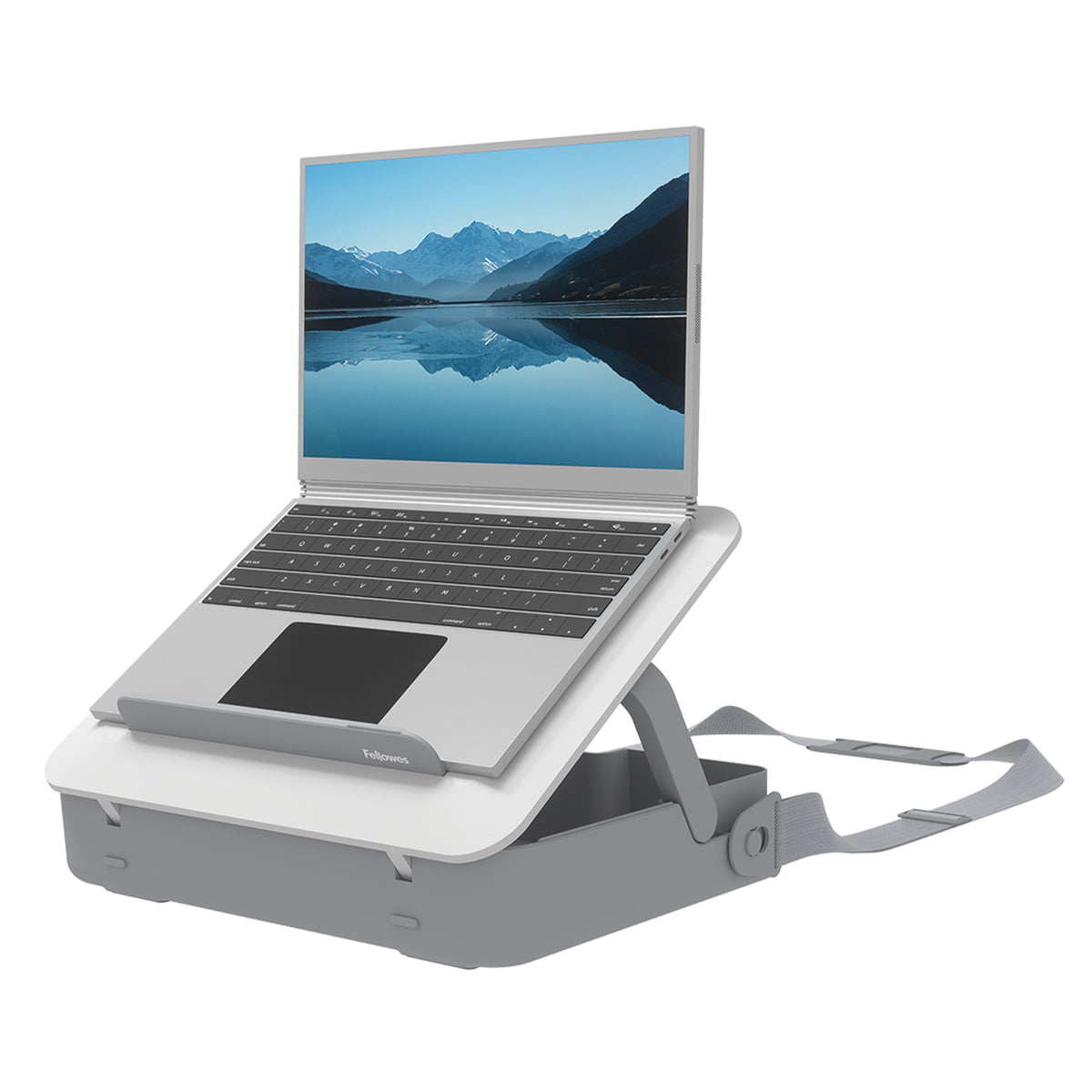Fellowes - Bta Laptoptasche, mit Laptopständer, weiß