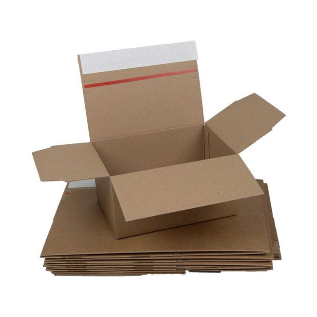 Klika - Autolock-Box Einzelwelle 310 x 230 x 158 mm braun | 20 Stück