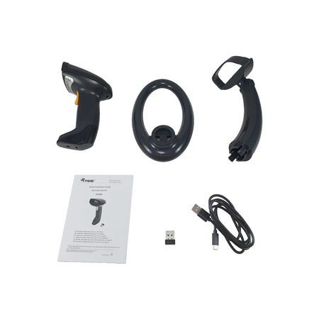 EQUIP -   351029 barcode-lezer Draagbare streepjescodelezer 1D/2D CMOS Zwart