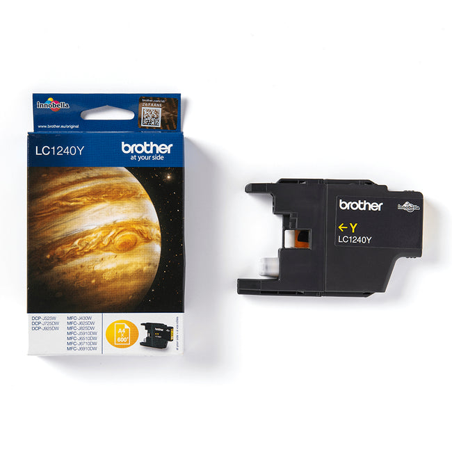 Brother - Tintenpatrone LC-1240Y gelb