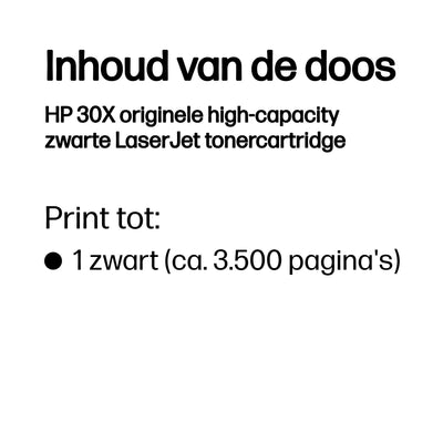 HP - Tonerkartusche CF230X 30X schwarz