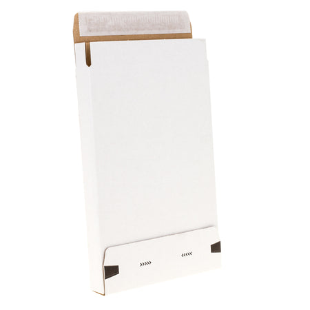 VIV - Briefkastenboxen 166 x 26 x 250 mm (Format A5+) weißer Selbstklebeverschluss | 25 Stück