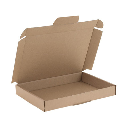 Klika - Briefkastenboxen 346 x 255 x 28 mm (Format A4+) braun | 50 Stück