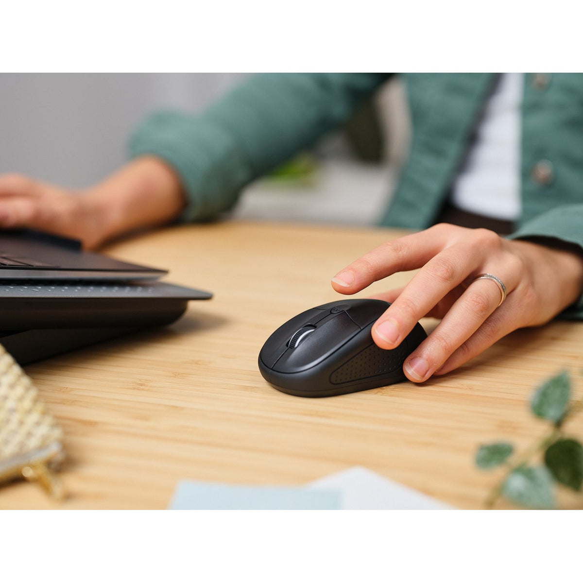 Trust - Primo kabellose Bluetooth-Maus, schwarz