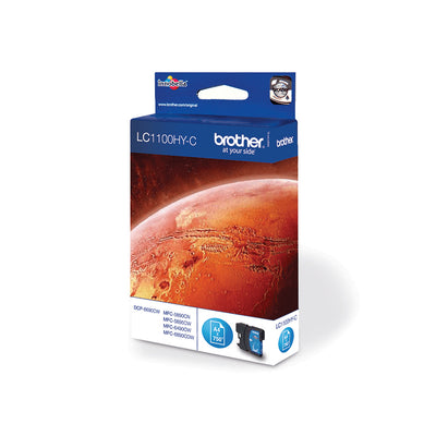 Brother - Tintenpatrone LC-1100HYC blau