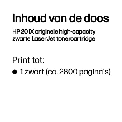 HP - Tonerkartusche cf400x 201x schwarz