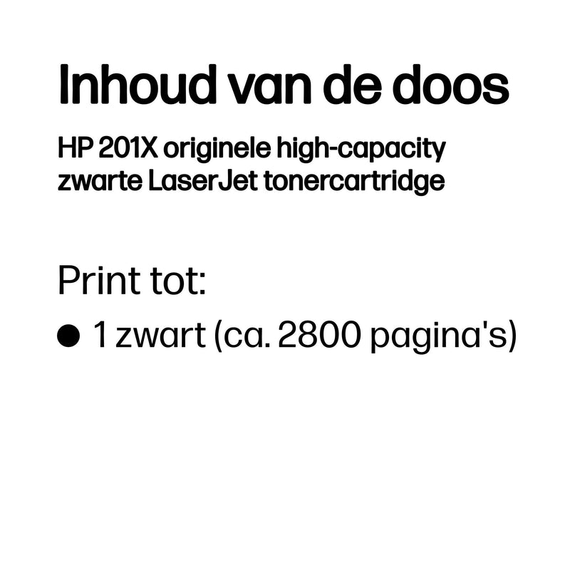 HP - Tonerkartusche cf400x 201x schwarz