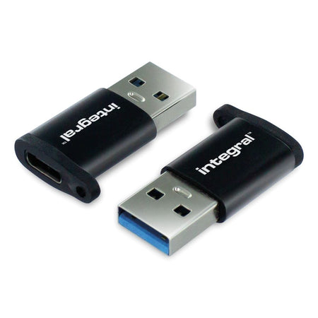 Integral – USB-C-zu-USB-A-Adapter im 2er-Pack