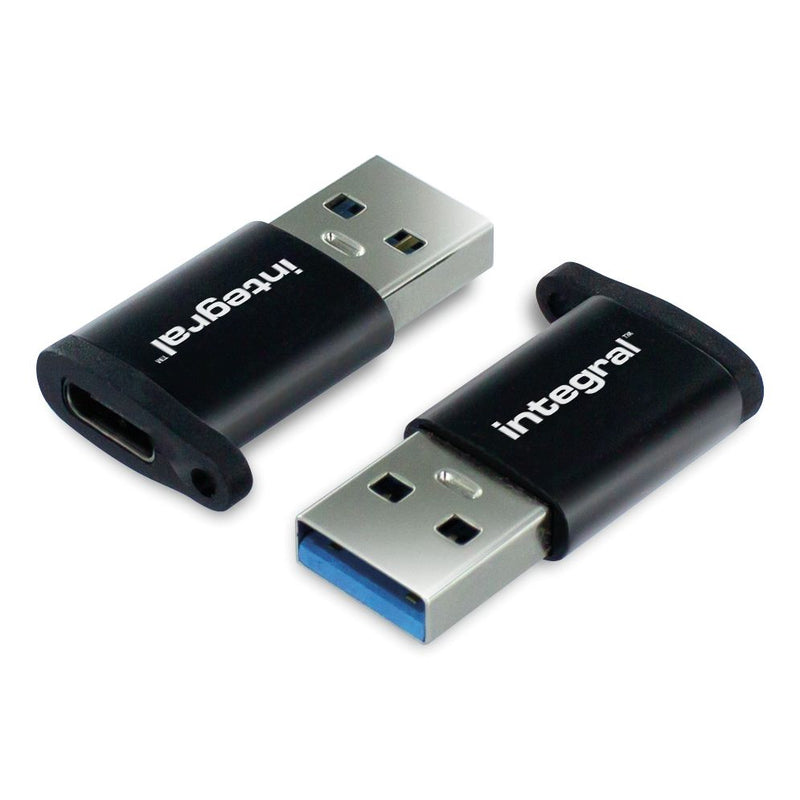 Integral – USB-C-zu-USB-A-Adapter im 2er-Pack