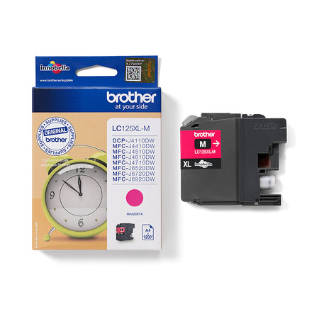 Brother - Tintenpatrone LC-125XLM rot