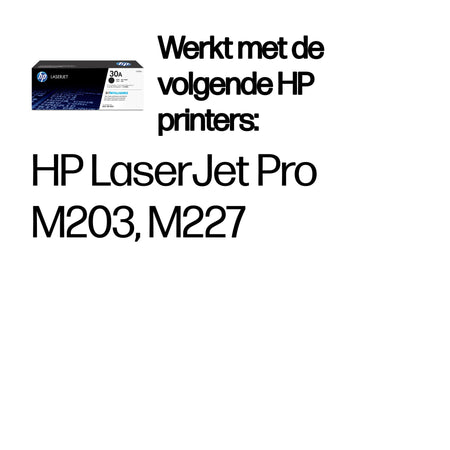 HP - Tonerkartusche CF230A 30A schwarz