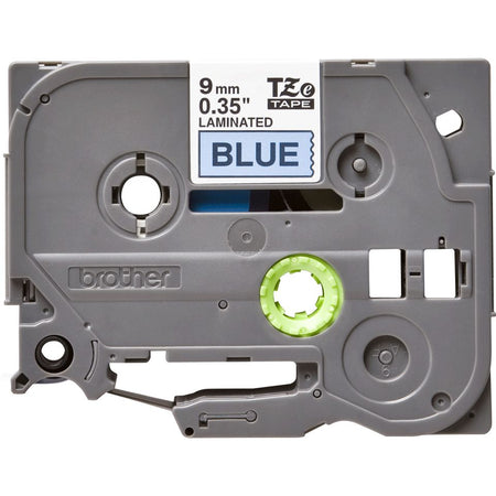 Brother - Labele P-touch TZe-521 Standard 9 mm Schwarz auf Blau