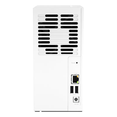 QNAP -   TS-233 data-opslag-server NAS Tower ARM Cortex-A55 2 GB 0 TB  QTS Wit