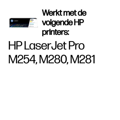 HP - Tonerkartusche cf542a 203a gelb