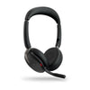 JABRA -   Evolve2 65 Flex Headset Bedraad en draadloos Hoofdband Kantoor/callcenter Bluetooth Zwart