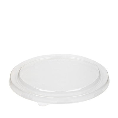 Walther Design - Deckel für Salatdosen (Schüssel) Karton braun rund 15cm 50 Stück