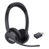 YEALINK -   WH64 Hybrid Dual Teams Headset Draadloos Hoofdband Kantoor/callcenter Micro-USB Bluetooth Zwart