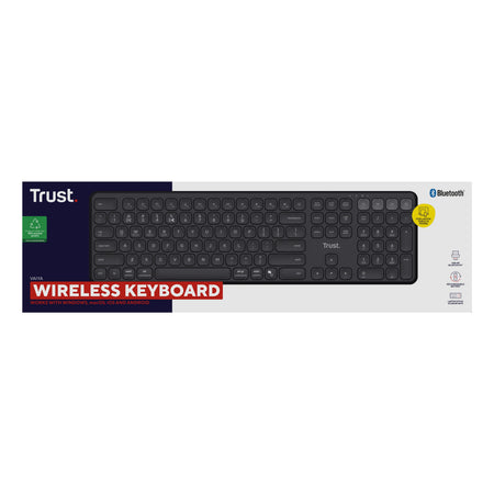 Trust – Vaiya kabellose Tastatur, Multi-Gerät, Azerty