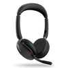 JABRA -   Evolve2 65 Flex Headset Bedraad en draadloos Hoofdband Kantoor/callcenter Bluetooth Zwart