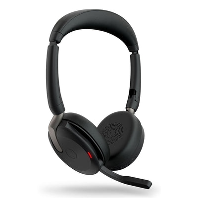 JABRA -   Evolve2 65 Flex Headset Bedraad en draadloos Hoofdband Kantoor/callcenter Bluetooth Zwart
