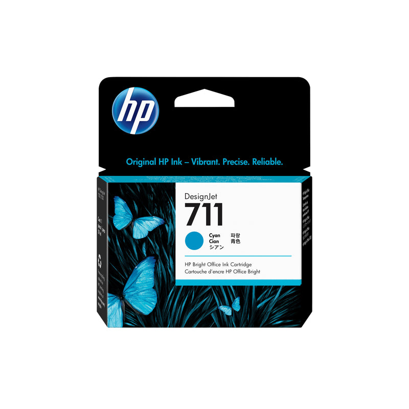 HP - Tintenpatrone cz130a 711 blau
