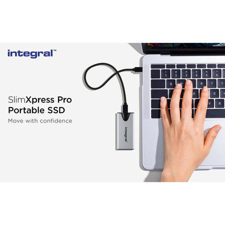 Integral - SSD SlimXpress Portable USB-C 2 TB