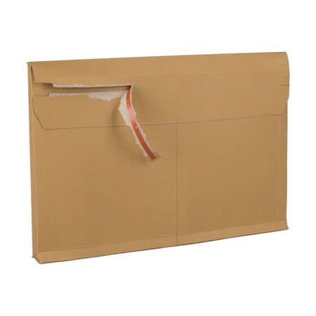 Klika - Briefumschlagbox 380 x 260 x 30 mm braun | 50 Stück