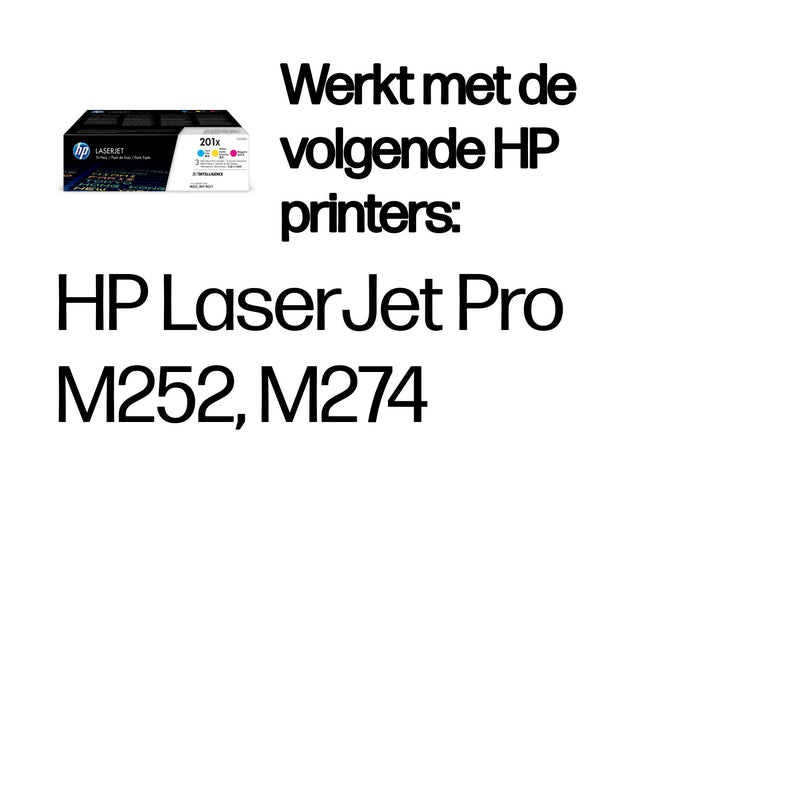 HP - Tonerkartusche CF253XM 201X 3 Farben