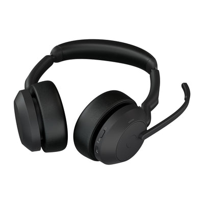 JABRA -   Evolve2 55 Headset Bedraad en draadloos Hoofdband Kantoor/callcenter Bluetooth Oplaadhouder Zwart
