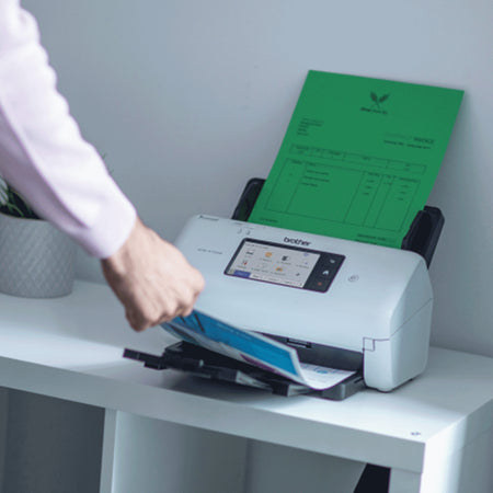 Brother -  ADS-4700W scanner Scanner met ADF + invoer voor losse vellen 600 x 600 DPI A4 Zwart, Wit