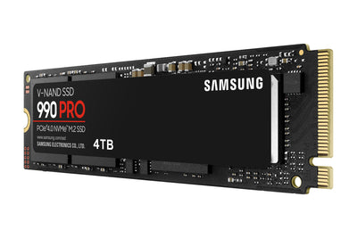 Samsung -  990 PRO 4 TB M.2 PCI s 4.0 NVMe V-NAND MLC