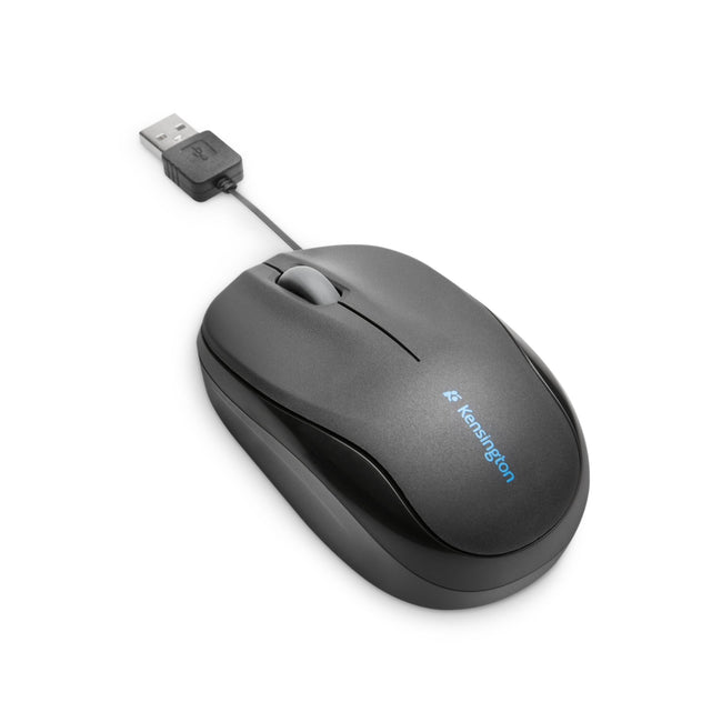 Kensington - Pro Fit mobile einziehbare Maus, schwarz