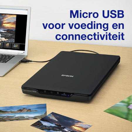 Epson -  Perfection V39II A4 flatbed foto- en documentscanner met standaard