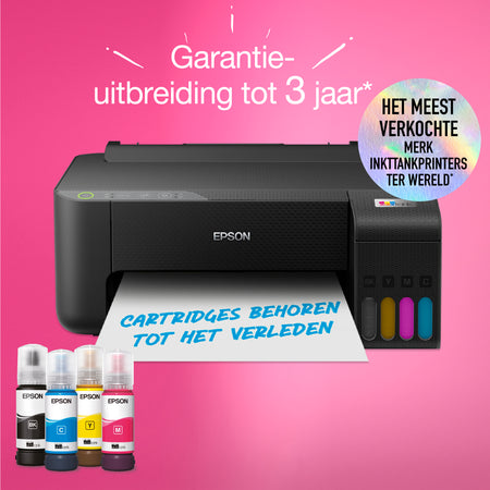 Epson -  EcoTank ET-1810 A4 Wi-Fi-printer met inkttank, inclusief tot 3 jaar inkt