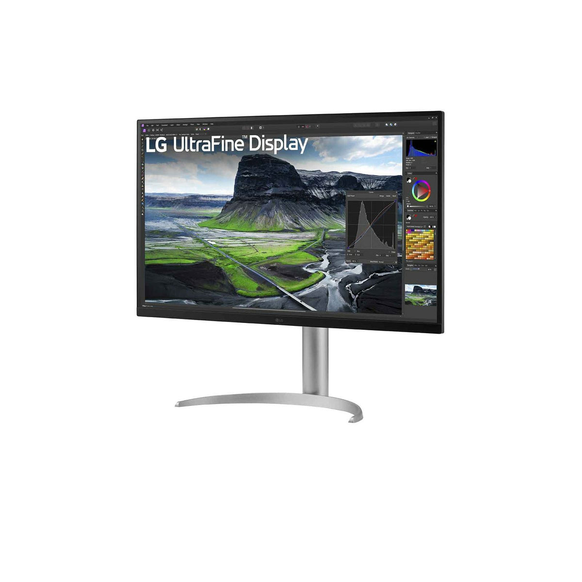 LG -   32UQ850V-W computer monitor 80 cm (31.5) 3840 x 2160 Pixels 4K Ultra HD LED