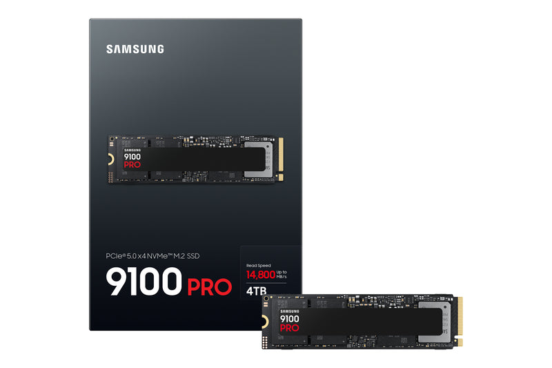 Samsung -  MZ-VAP4T0 4 TB M.2 PCI s 5.0 NVMe V-NAND TLC
