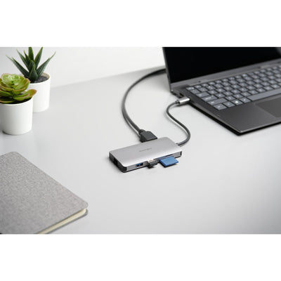 Kensington - UH1400P USB-C 8-in-1-Dockingstation