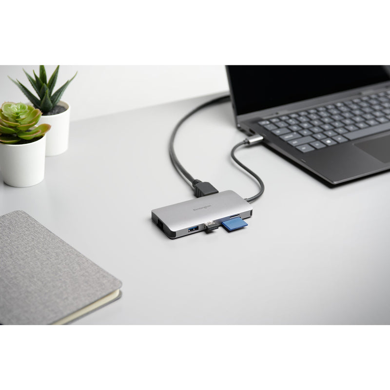 Kensington - UH1400P USB-C 8-in-1-Dockingstation