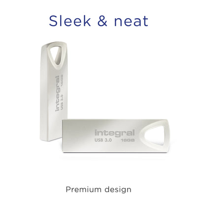 Integral -  INFD16GBARC3.0 USB flash drive 16 GB USB Type-A 3.2 Gen 1 (3.1 Gen 1) Zilver