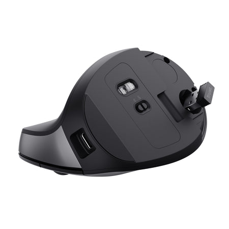 Trust - Bayo II kabellose ergonomische Maus für Rechtshänder