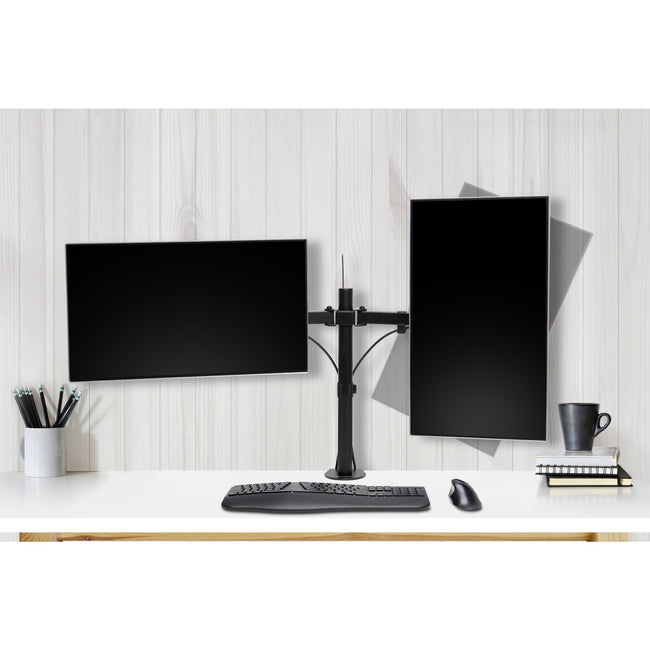 Kensington - SmartFit Ergo Monitorarm, mit ausziehbarem Arm, doppelt, schwarz